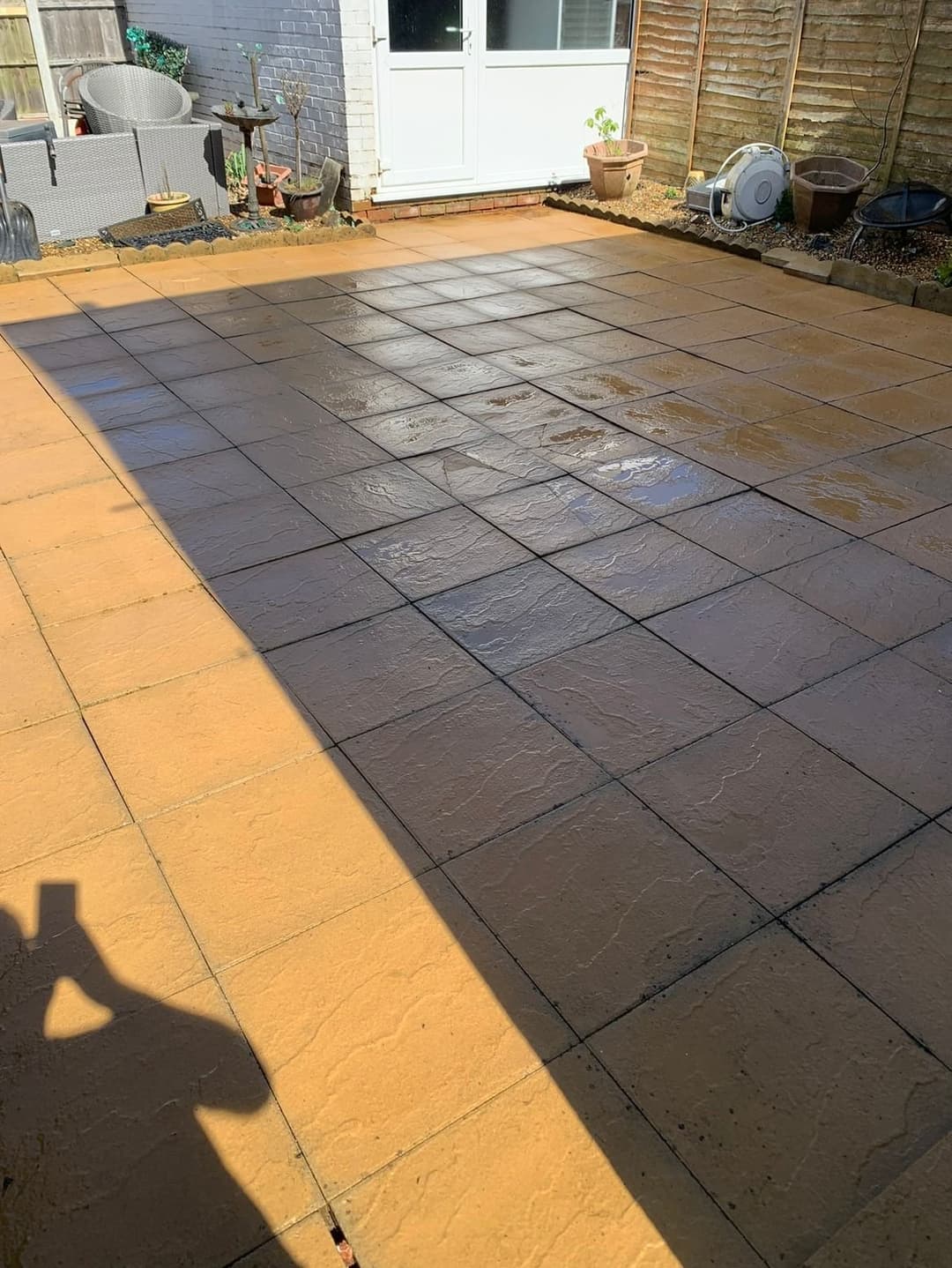 Concrete Patio -- Fazeley after