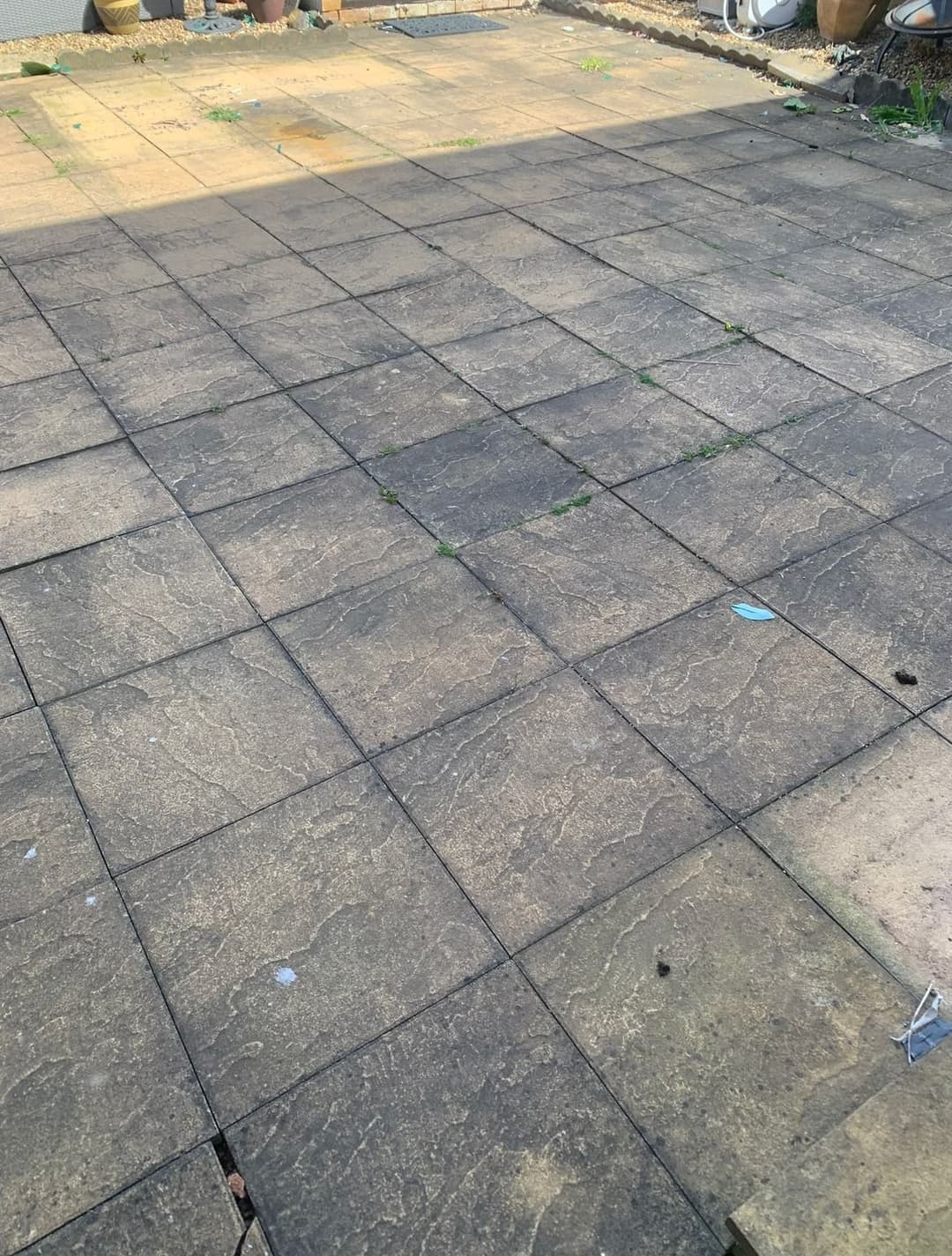 Concrete Patio -- Fazeley before